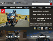 Tablet Screenshot of lvcycles.com